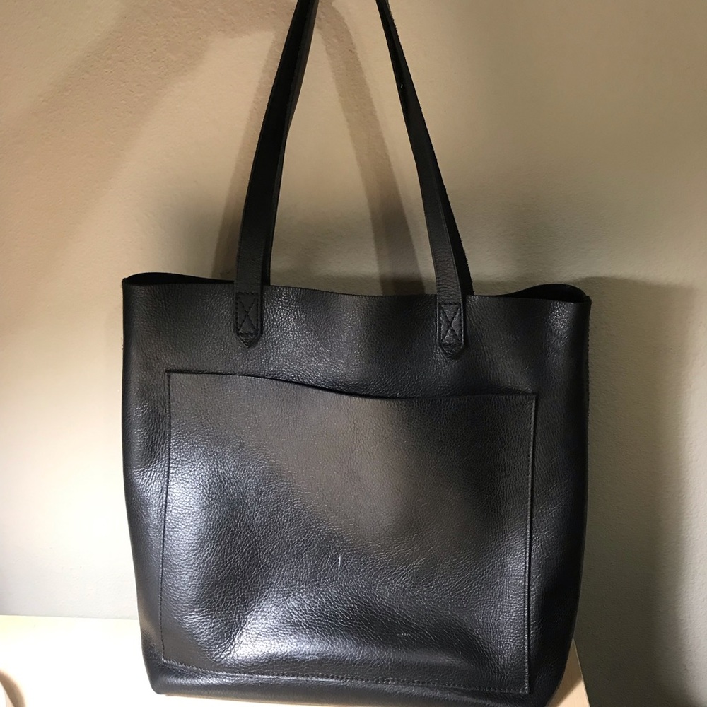 Madewell Medium Transport Tote Black